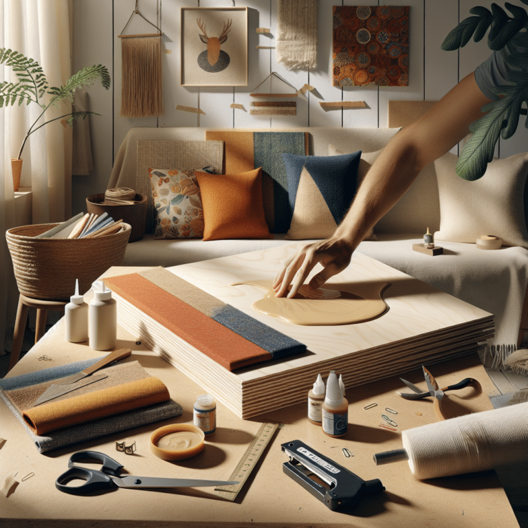 DIY Fabric-Covered Acoustic Panels