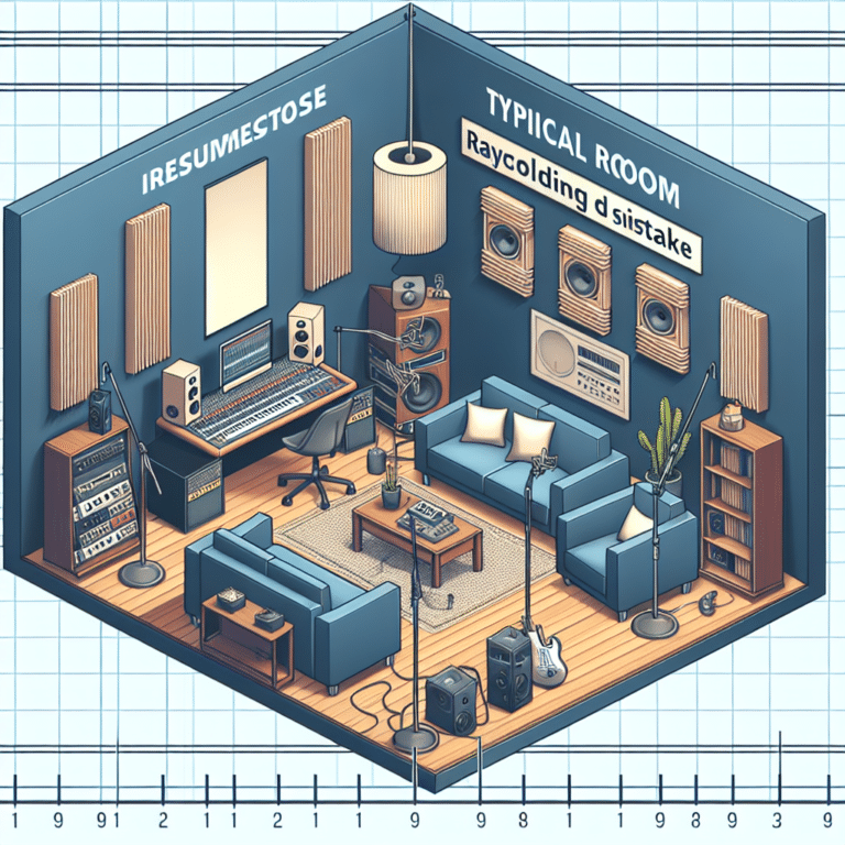 Room Layout Mistakes to Avoid for Recording