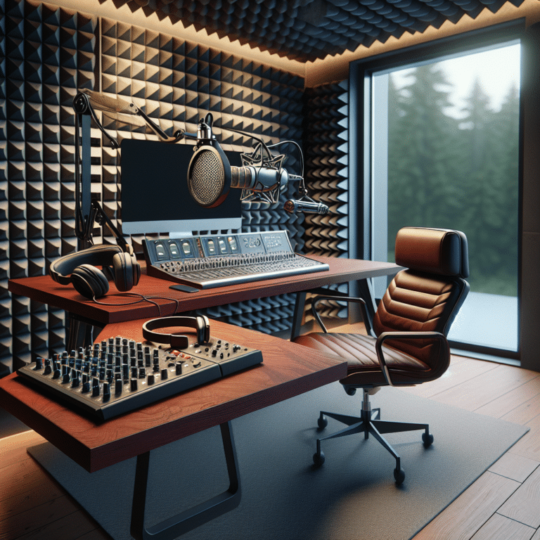 Desk and Chair Placement – The Key to Optimal Podcast Sound