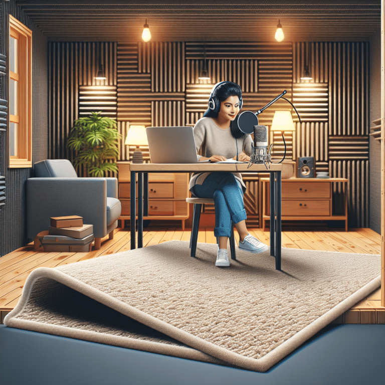 How Protective Floor Coverings Can Enhance Podcast Sound