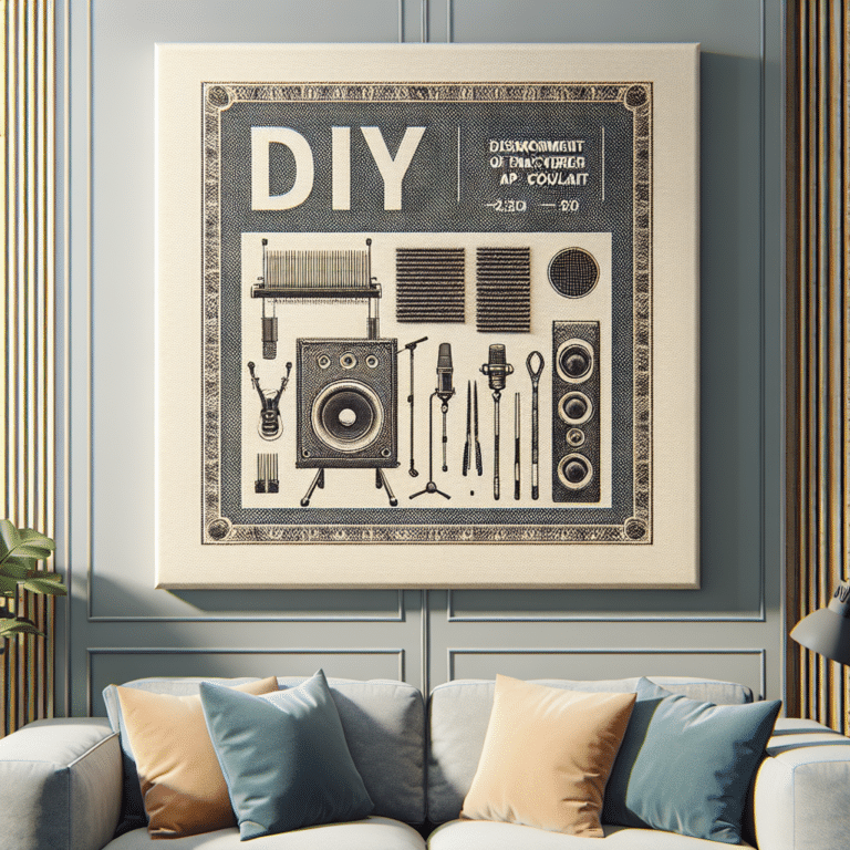 DIY Fabric-Covered Acoustic Panels: A Cost-Effective Solution