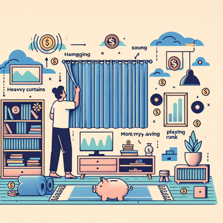 Affordable Soundproofing with Everyday Household Materials