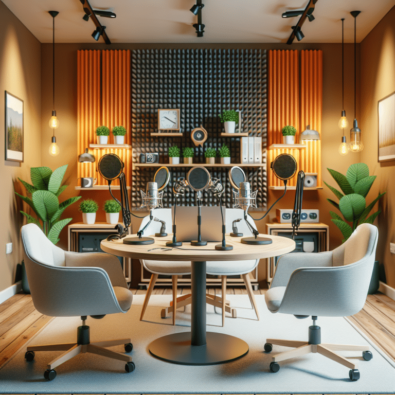 Creating the Perfect Home Podcast Room Layout
