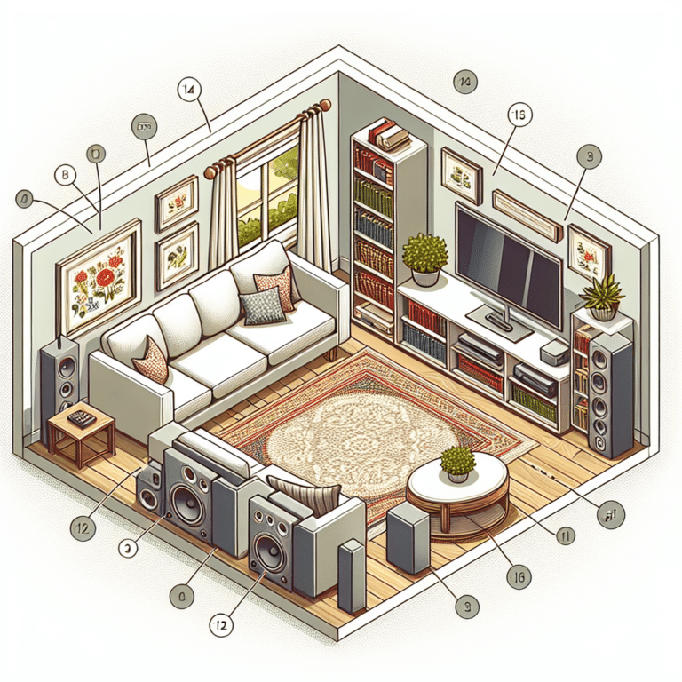 Ideal Furniture Arrangement for Excellent Sound