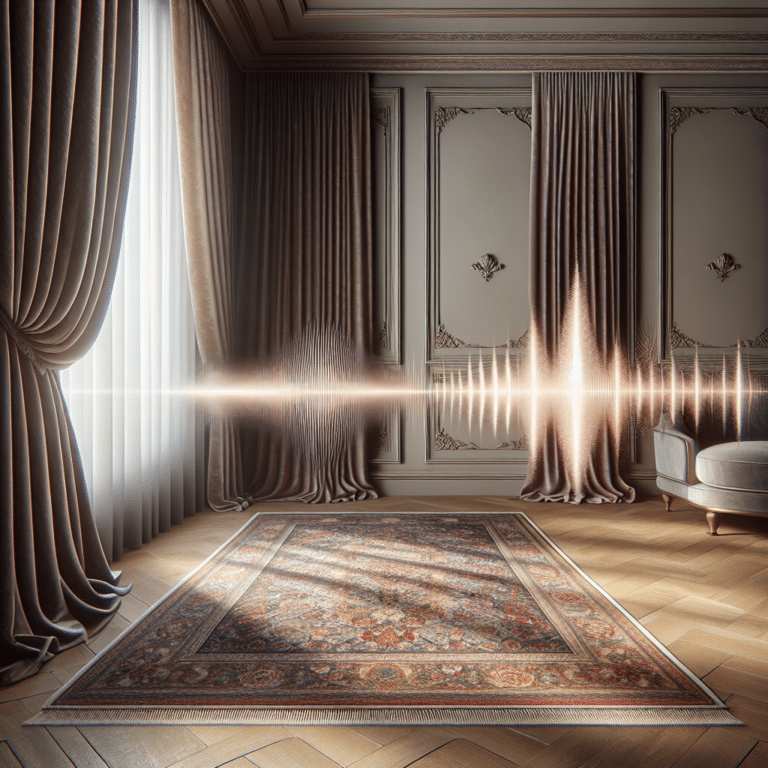 Using Curtains and Rugs to Improve Acoustics