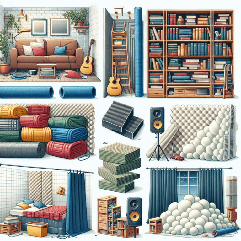  "Affordable Soundproofing with Household Materials