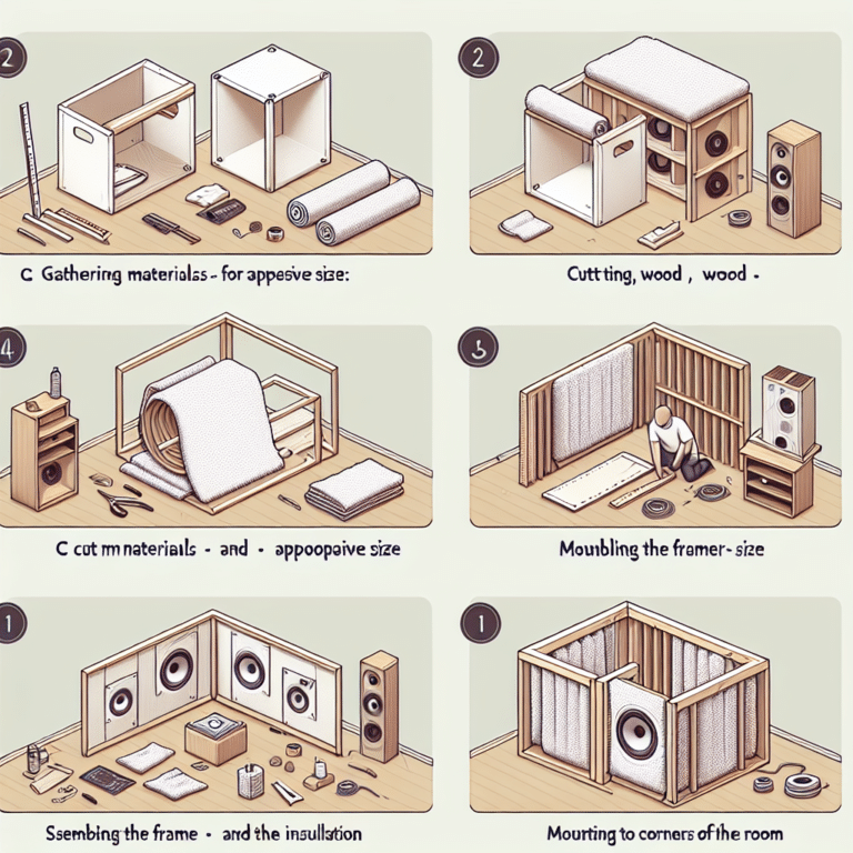 Step-by-Step DIY Bass Traps for Small Rooms