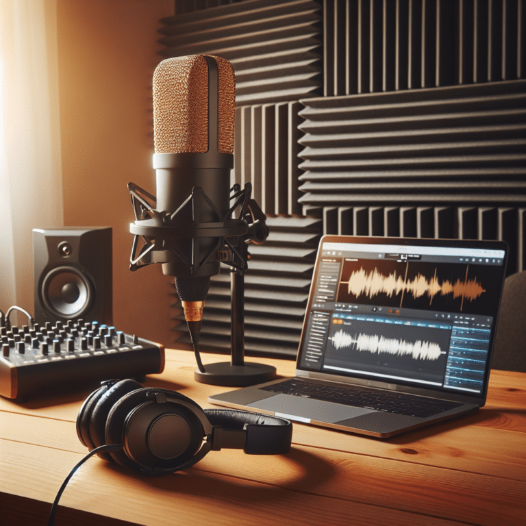 Creating the Perfect Podcasting Space Layout 