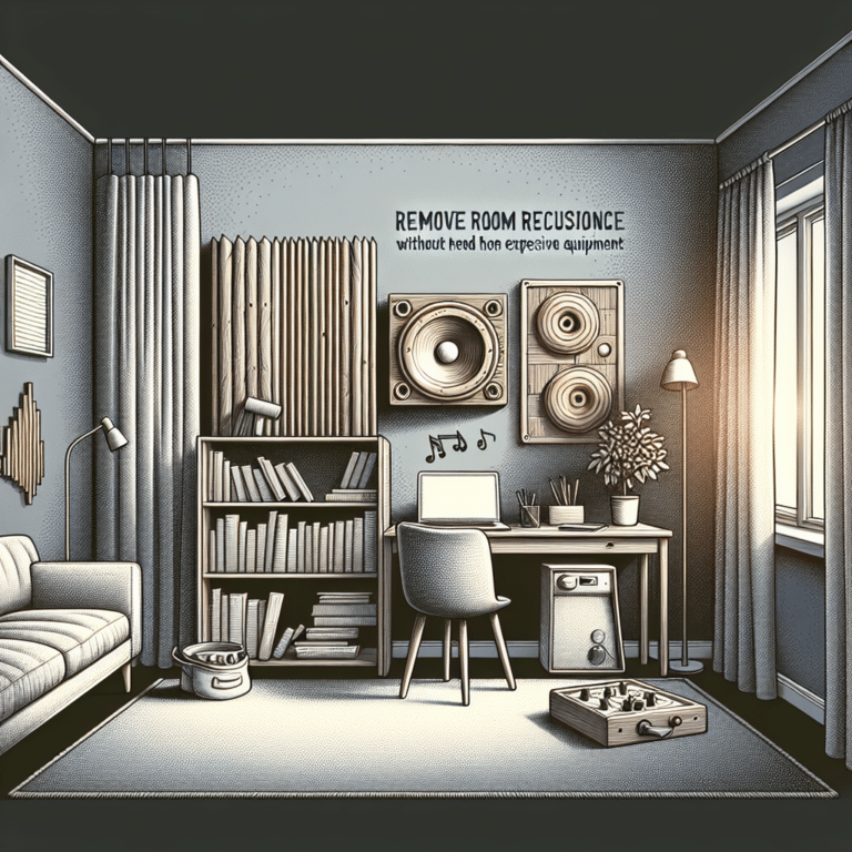Removing Room Resonance Without Expensive Gear
