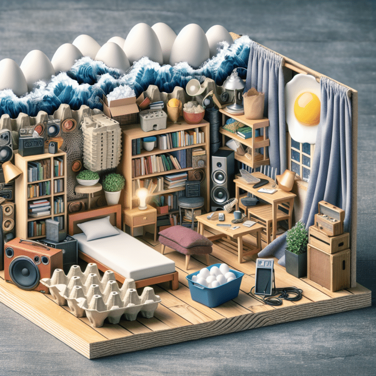 Affordable Soundproofing with Household Materials