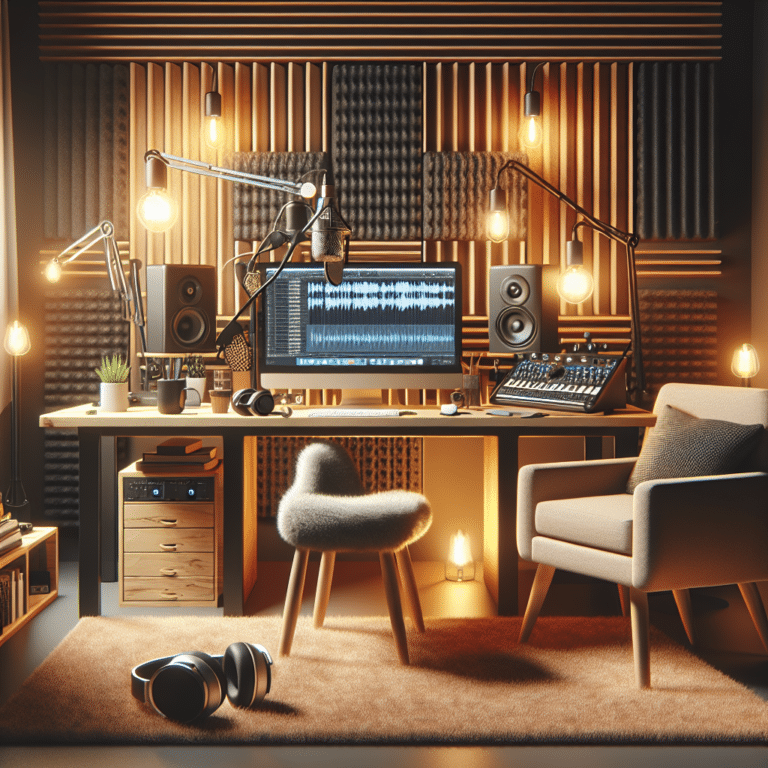 Creating the Perfect Podcasting Space Layout 